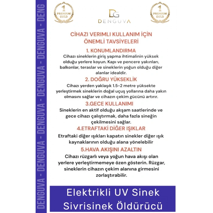 #SinekÖldürücü Elektrikli UV Morötesi Lamba Orta Boy İç Mekan Etkili Askılı Sinek Sivrisinek Öldürücü 220V