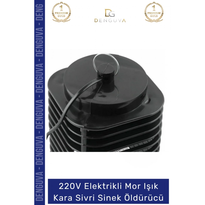#SineklÖldürücü 220V Elektrikli Sinek Kıran Pratik Gece Lambası Led Mor Işık Kara Sivri Sinek Öldürücü
