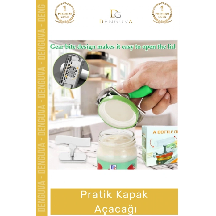 #KavanozAçacağı Paslanmaz Çelik Ergonomik Ayarlanabilir Sağlam Mutfak Gereci Gövde Pratik Kapak Açacağı