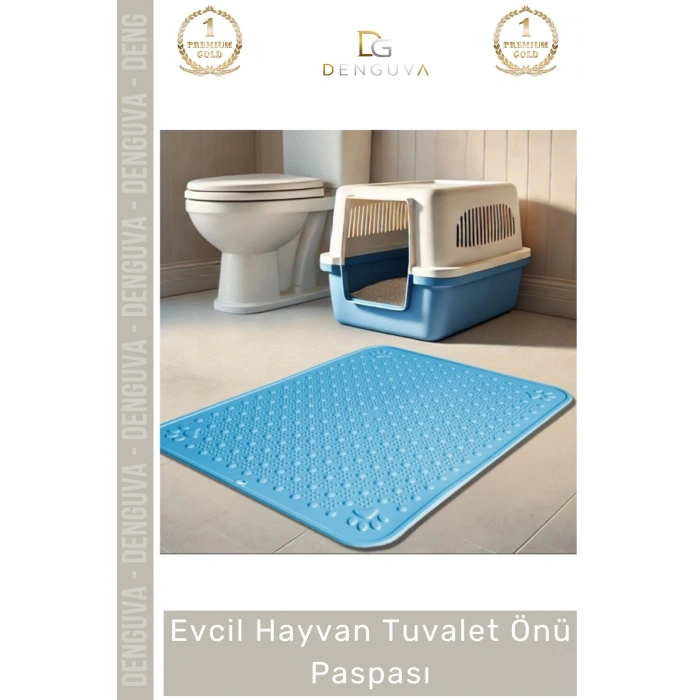 #KediPaspası Evcil Hayvan Tuvalet Önü Kedi Köpek Kaymaz Taban Dayanıklı Pratik Mama Kabı Kum Paspası