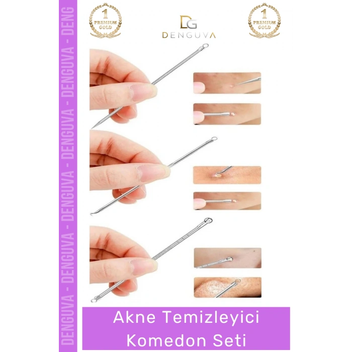 #AkneTemizleyici Siyah Nokta Giderici Bakım Seti Profesyonel Yüz Aparatı Akne Temizleyici Kutulu Komedon