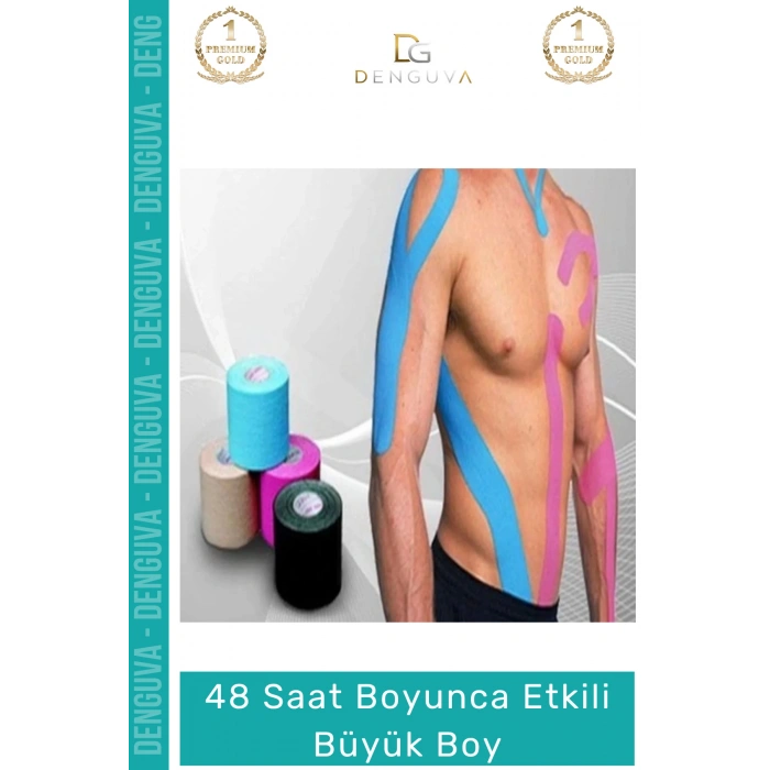 #IsılBandı Kırmızı Kore Ginsengi Gümüş İyonları Bel Boyun Sırt Glukozamin Isıl Bandı 5cm