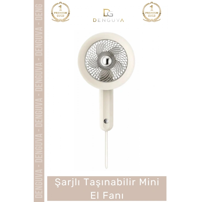 #ElFanı Şarjlı USB Girişli 3 Kademeli Hız Ayarlı Güçlü Motorlu Sessiz Taşınabilir Mini El Fanı