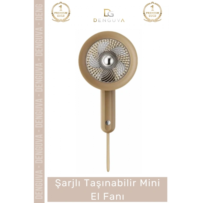#ElFanı Şarjlı USB Girişli 3 Kademeli Hız Ayarlı Güçlü Motorlu Sessiz Taşınabilir Mini El Fanı