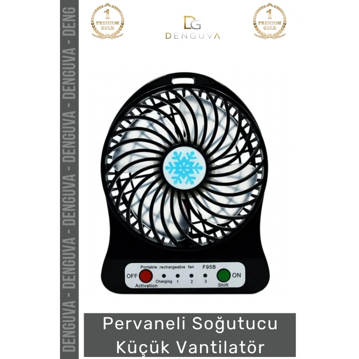 #Vabntilatör Kompakt Masaüstü Mini Şarj Edilebilir Ofis Ev Araba Fanı Pervaneli Soğutucu Küçük Vantilatör