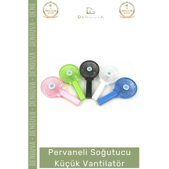 #Vantilatör USB Şarjlı Mini El Fanı Sessiz Katlanabilir Beyaz Pervaneli Soğutucu Küçük Vantilatör