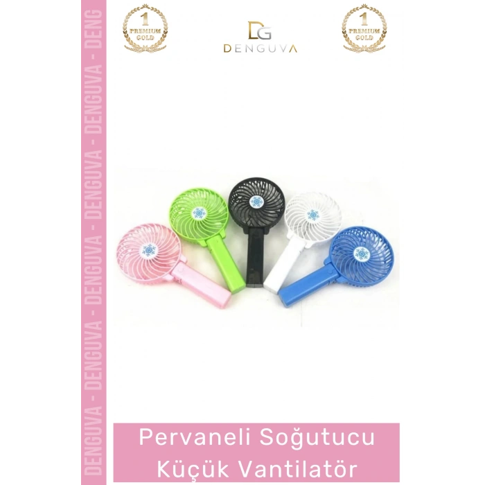 #Vantilatör USB Şarjlı Mini Taşınabilir El Fanı Katlanır Sessiz Pervaneli Soğutucu Küçük Vantilatör