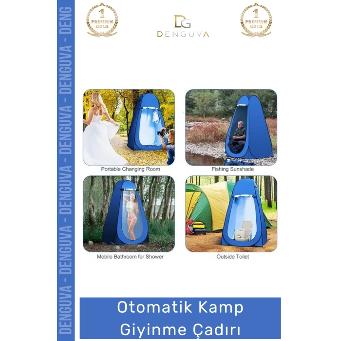 #GiyimÇadırı Portatif Katlanabilir Mahremiyet Sağlayan Dayanıklı Tasarım Otomatik Kamp Giyinme Çadırı