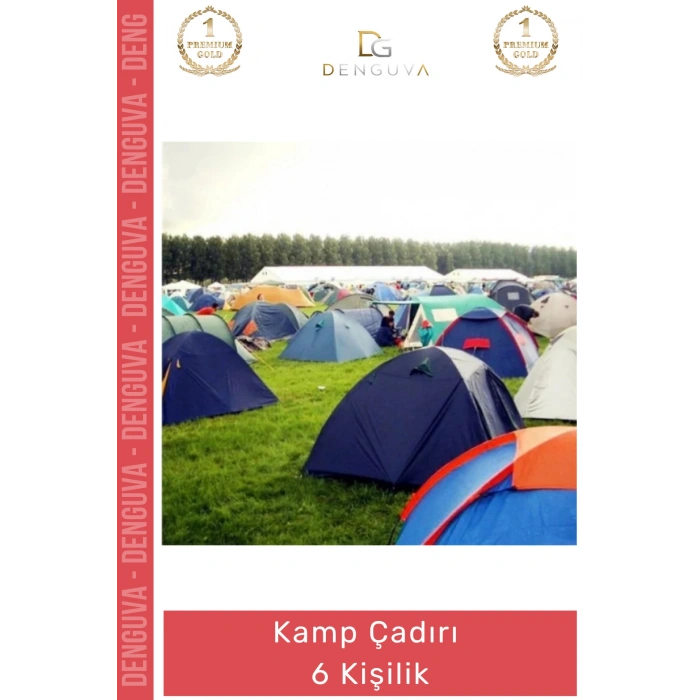#KampÇadırı Otomatik Kurulum Su Geçirmez Geniş İç Hacim Dayanıklı Fiberglass Kamp Çadırı 6 Kişilik