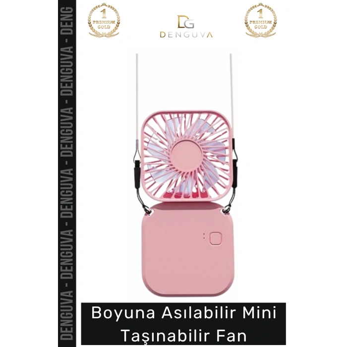 #Vantilatör Boyuna Asılabilir USB Şarjlı Sessiz Ergonomik Hands Free Hafif Modern Mini Taşınabilir El Fanı