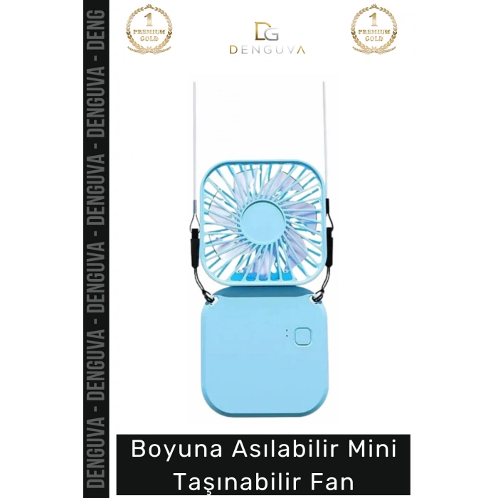 #Vantilatör Boyuna Asılabilir USB Şarjlı Sessiz Ergonomik Hands Free Hafif Modern Mini Taşınabilir El Fanı