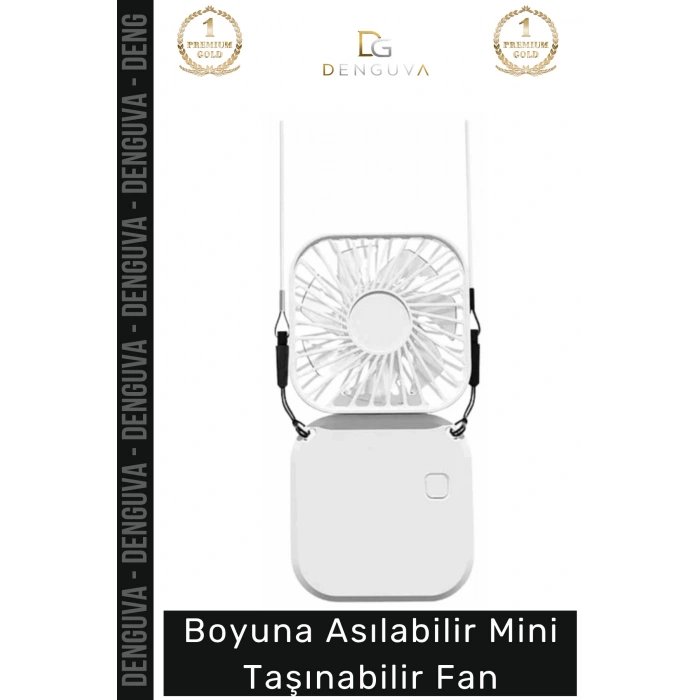 #Vantilatör Boyuna Asılabilir USB Şarjlı Sessiz Ergonomik Hands Free Hafif Modern Mini Taşınabilir El Fanı