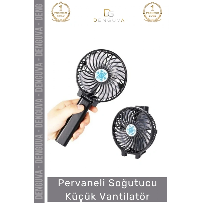#Vantilatör USB Taşınabilir Şarjlı Katlanabilir Sessiz Güçlü Hava Pervaneli Soğutucu Küçük Vantilatör