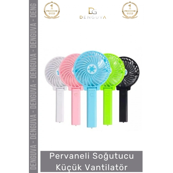 #Vantilatör USB Taşınabilir Şarjlı Katlanabilir Sessiz Güçlü Hava Pervaneli Soğutucu Küçük Vantilatör
