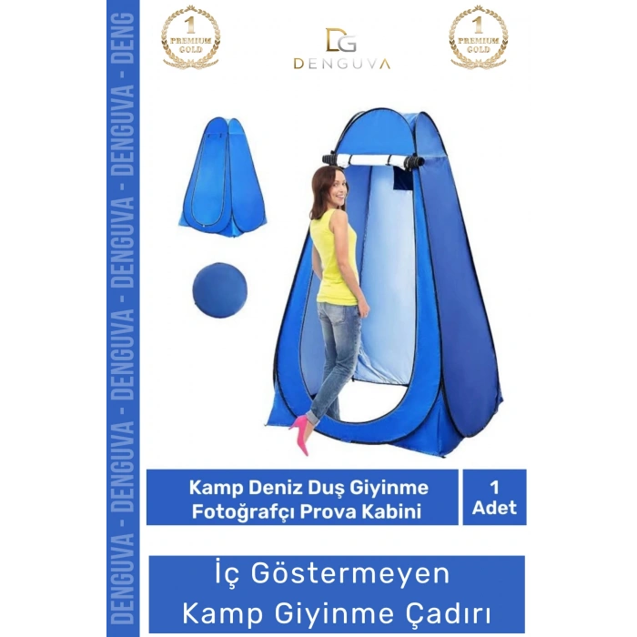 #GiyinmeÇadırı Otomatik Kamp Giyinme Soyunma Duş Tuvalet Çantalı Iç Göstermeyen Prova Kabin Çadır