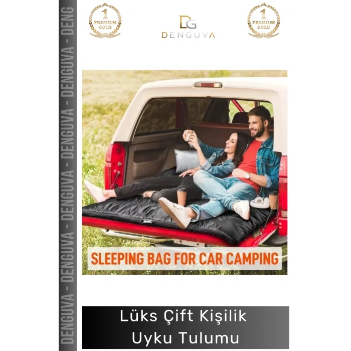#LüksTulum Su Geçirmez Isı Yalıtımlı Geniş Kamp Karavan Dağcılık Lüks Çift Kişilik Uyku Tulumu