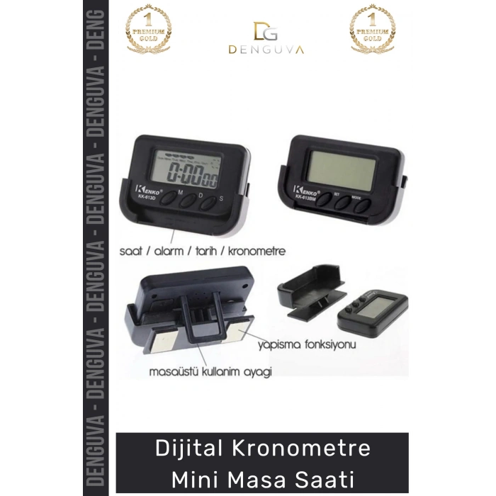 #MasaSaati Dijital Masa Saati Kompakt Ergonomik Antrenman Okul Yüzme Saati Kronometre