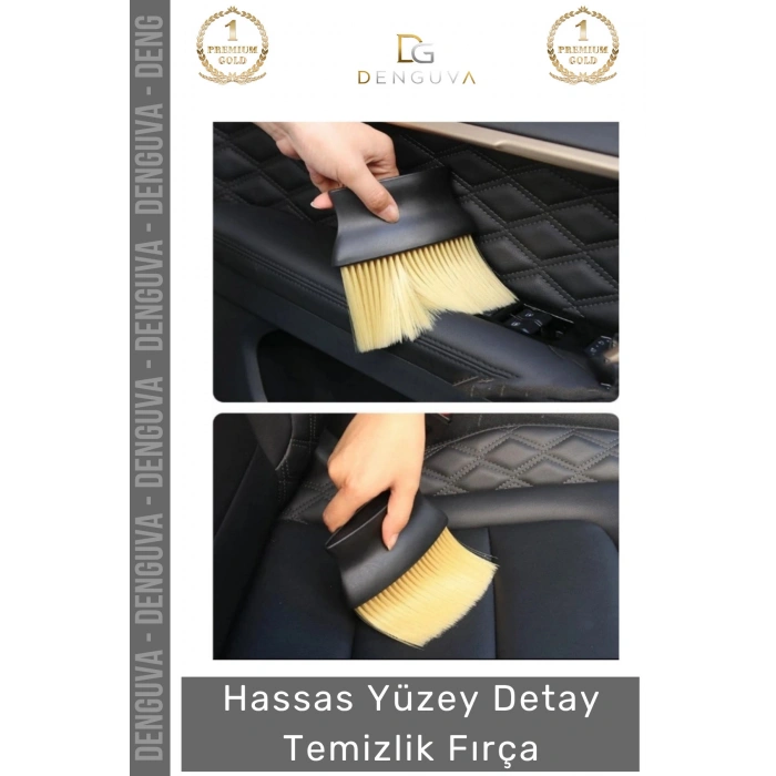 #OtoFırçası Araç Araba Detaylı Bakım Yumuşak Naylon Kıl Çizmez Torpido Yüzey Detay Temizlik Fırça