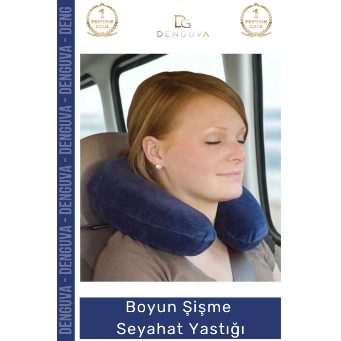 #BoyunYastığı Ergonomik Konforlu Araç Boyun Destek Pratik Şişirilebilir Boyun Şişme Seyahat Yastığı