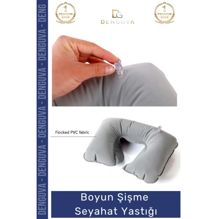 #BoyunYastığı Ergonomik Konforlu Araç Boyun Destek Pratik Şişirilebilir Boyun Şişme Seyahat Yastığı