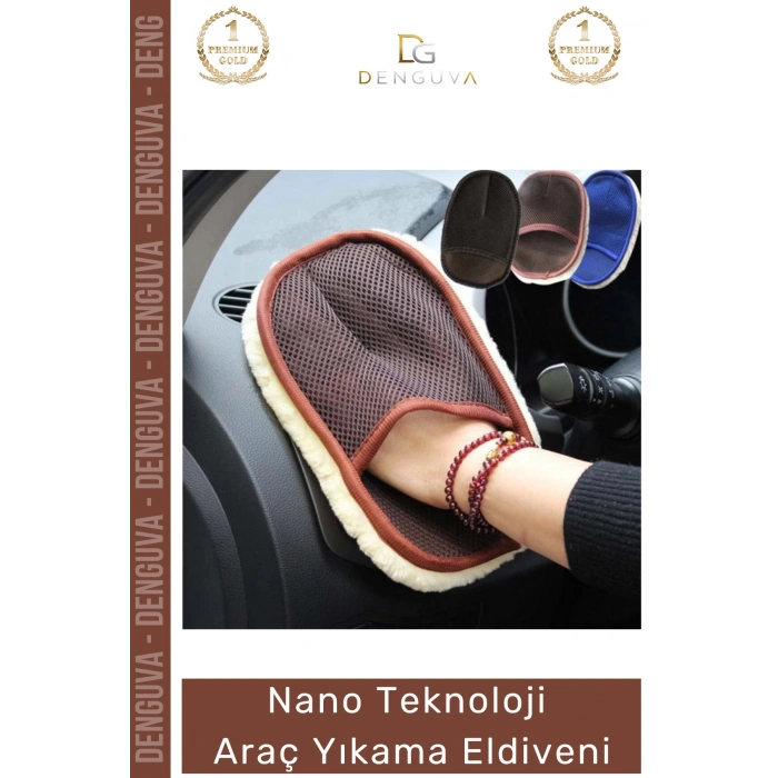 #OtoEldiveni Yünlü Nano Teknoloji Hassas Çiziksiz Detaylı Bakım Parlatıcı Araba Oto Yıkama Eldiveni