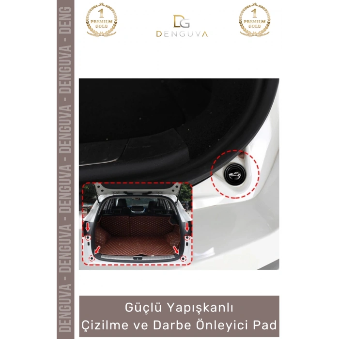 #KoruyucuPad Araba Kapısı Pad Seti Oto Tampon Koruma Güçlü Yapışkanlı Ezilme Önleyici Darbe Emici