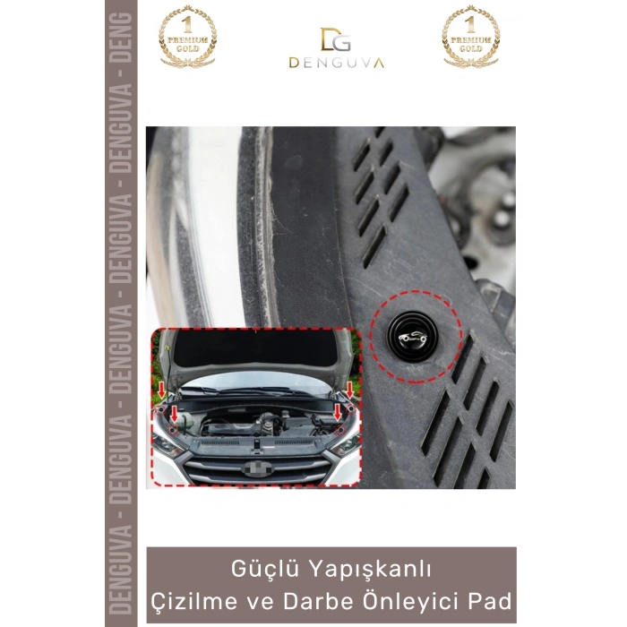 #KoruyucuPad Araba Kapısı Pad Seti Oto Tampon Koruma Güçlü Yapışkanlı Ezilme Önleyici Darbe Emici