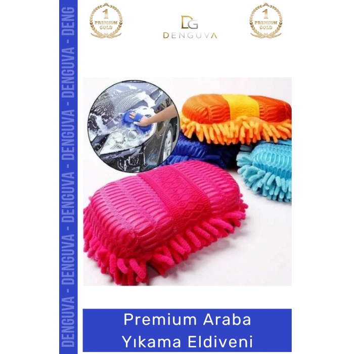#Mikrofiber Mikrofiber Çizmez Detailing Oto Temizlik Süngeri Kaliteli Premium Araba Yıkama Eldiveni