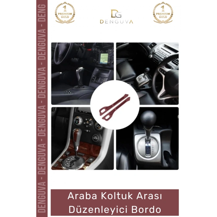 #OtoAksesuar Araç İçi Organizer İkili Set Premium Araba Eşya Saklama Koltuk Arası Düzenleyici Bordo