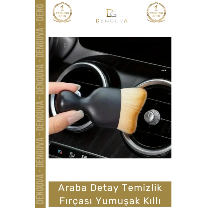#OtoFırçası Araç Detay Hassas Yüzey Çizmez Ergonomik Profesyonel Toz Temizlik Fırçası Yumuşak Kıllı