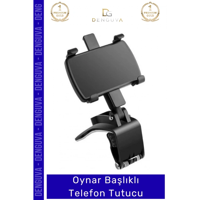 #TelefonTutucu Araba Gösterge Üstü Güvenli Sürüş Araç Evrensel Akıllı 360 Oynar Başlıklı Telefon Tutucu