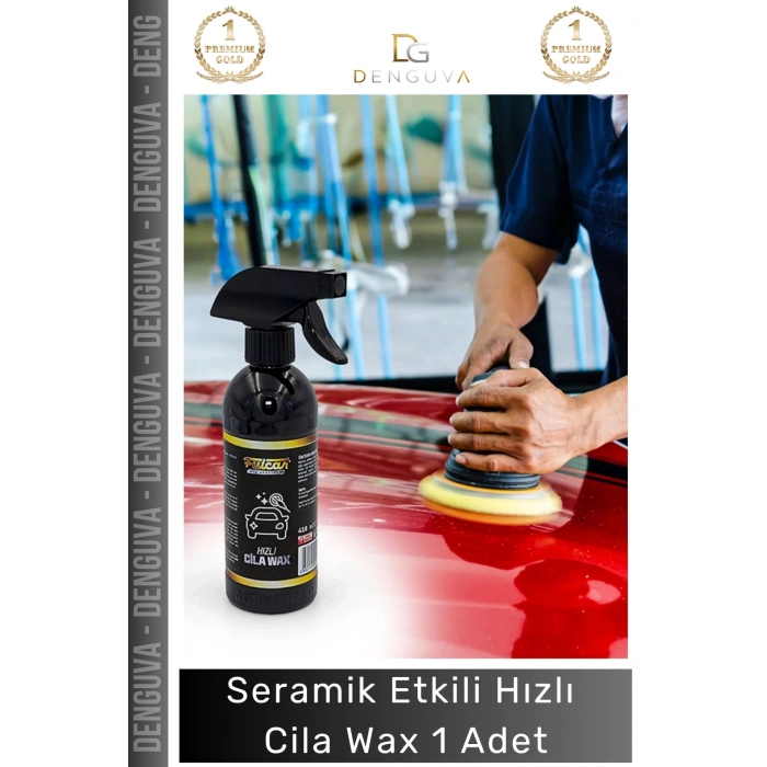 #HızlıCila Seramik Katkılı Fulcar 410 ml Parlatıcı Koruyucu Parlaklık Araba Etkili Hızlı Cila Wax