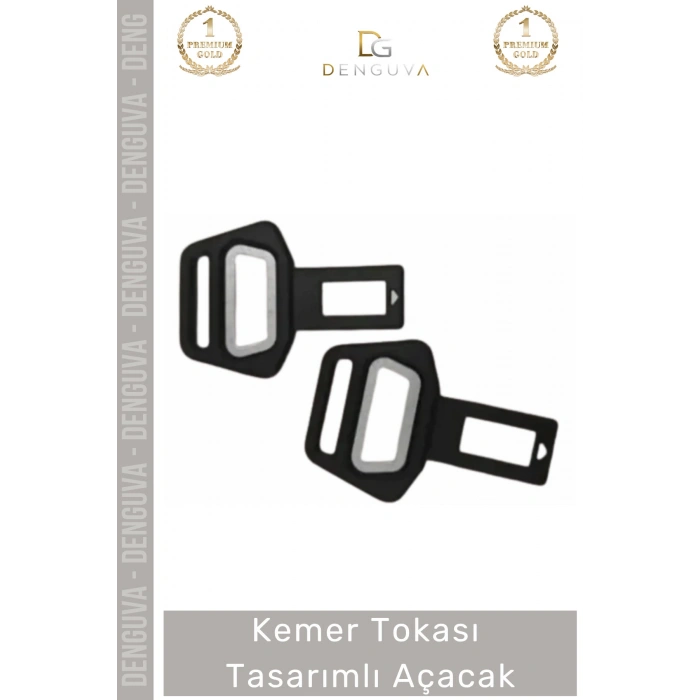 #OtoAksesuar Araç Aksesuarı Metal 2 Adet Formlu Sağlam Kemer Tkası Tasarımlı Açacak