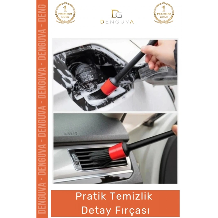 #DetayFırçası Profesyonel Motor Jant İç Dış Bakım Klima Havalandırma Temizlik Detay Fırçası Seti 5+1