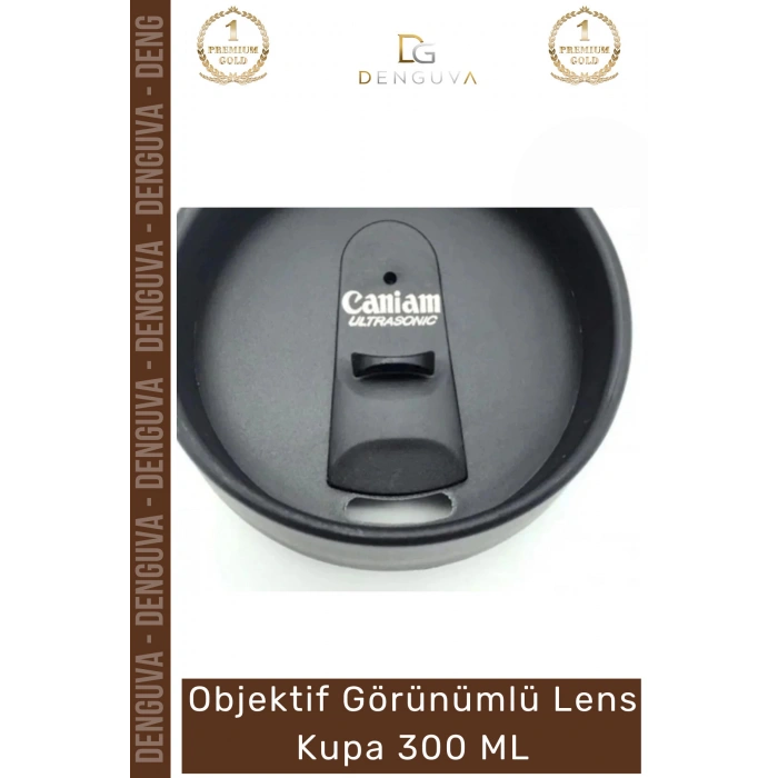 #TermosBardak Objektif Tasarımlı Paslanmaz Çelik 300 ml Siyah Kaliteli Kahve Çay Termos Mug Bardak