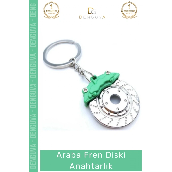 #Anahtarlık Estetik Sportif Otomobil Tutkunları Gerçek Rotor Tasarım Şık Araba Fren Diski Anahtarlık