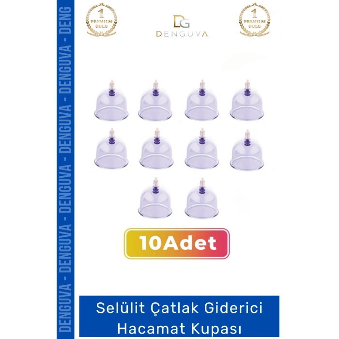 #HacamatKupası Kaliteli Vakumlu Dayanıklı Tıbbi Steril Büyük Boy Sırt 7 Numara Hacamat Kupası 10 Adet