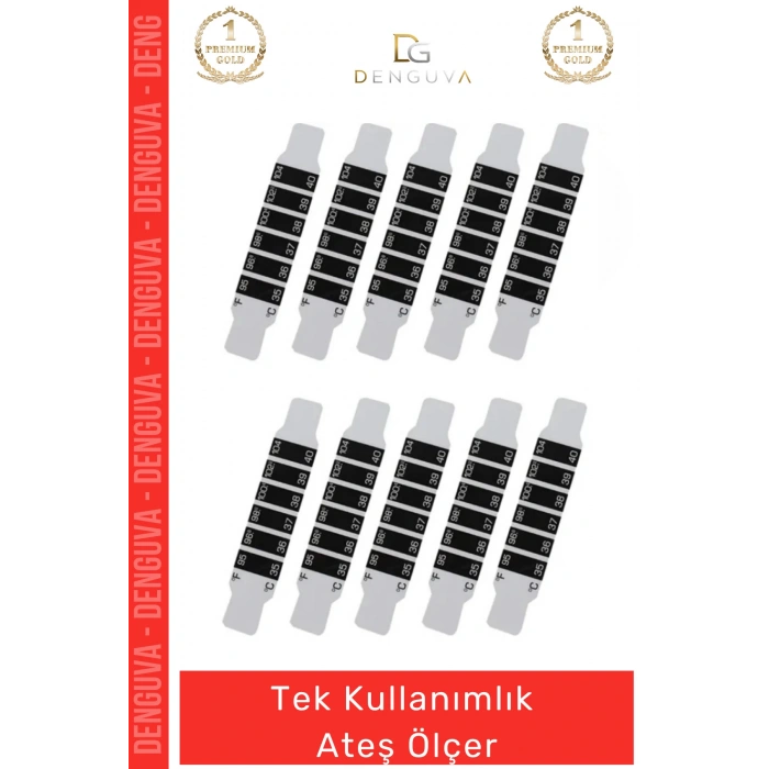 #AteşÖlçer Hassas Güvenilir Bükülebilir Şerit Vücut Isısı Ölçer Tek Kullanımlık Ateş Ölçer 1 - Adet
