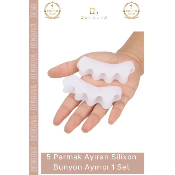 #ParmakKoruyucu Hallux Valgus Kemik Büyümesi Önleyen 5 Parmak Koruyucu Makara Silikon Bunyon Ayırıcı