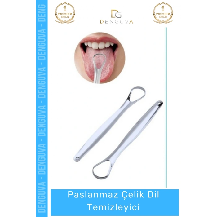 #DilTemizleyici Hijyenik Ergonomik Profesyonel Ağız Bakım Sıyırıcı Aparat Paslanmaz Çelik Dil Temizleyici