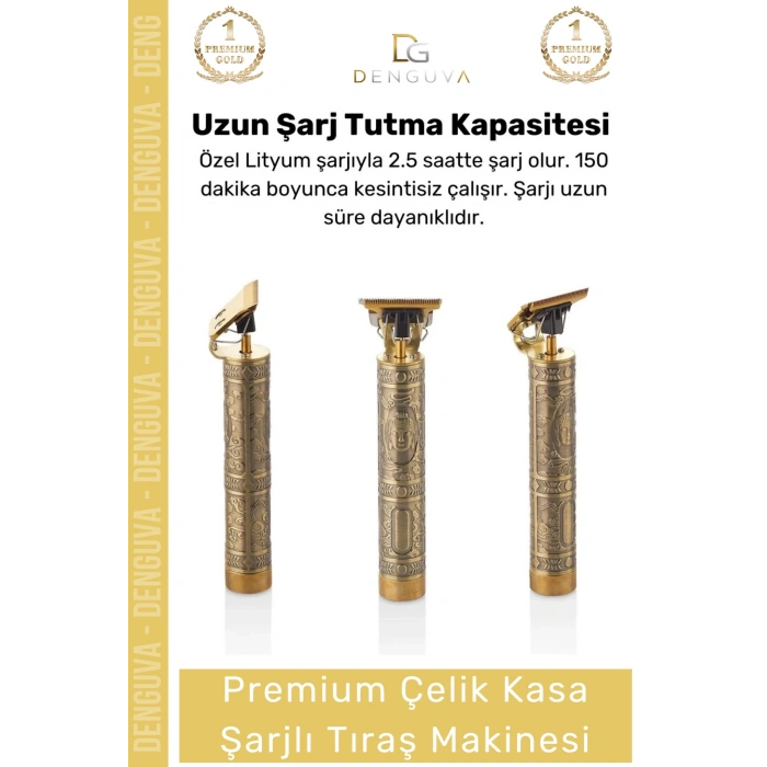 #TıraşMakinesi Metal Seri Güçlü Turbo Motor Paslanmaz Çelik Titanyum Bıçak Profesyonel Tıraş Makinesi