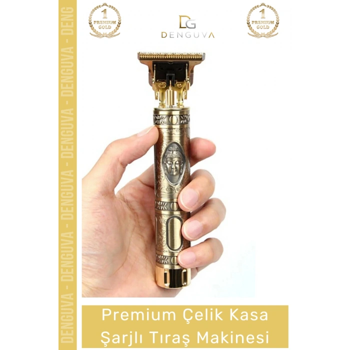 #TıraşMakinesi Metal Seri Güçlü Turbo Motor Paslanmaz Çelik Titanyum Bıçak Profesyonel Tıraş Makinesi