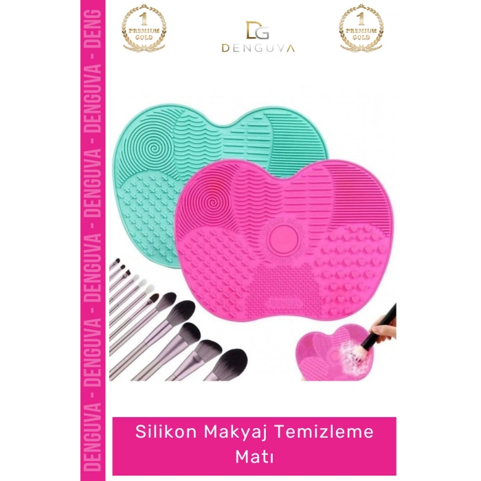 #TemizlemeAparatı Silikon Makyaj Fırçası Temizleyici Pratik Hijyenik Kozmetik Seti Temizleme Matı Aparatı