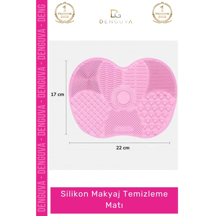 #TemizlemeAparatı Silikon Makyaj Fırçası Temizleyici Pratik Hijyenik Kozmetik Seti Temizleme Matı Aparatı