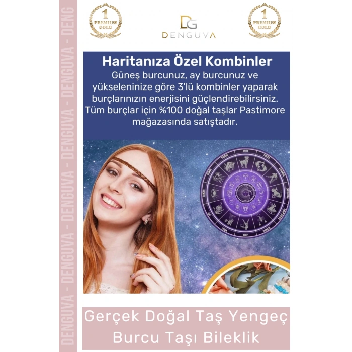 #Bileklik Doğal Taş Ayarlanabilir Şans Enerjisi Su Geçirmez Yengeç Burçları Burç Unisex Bileklik