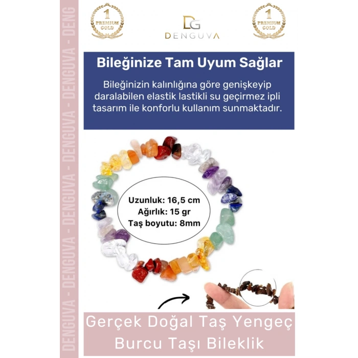 #Bileklik Doğal Taş Ayarlanabilir Şans Enerjisi Su Geçirmez Yengeç Burçları Burç Unisex Bileklik