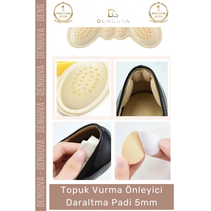 #AyakkabıPedi Ayakkabı Topuk Vurma Önleyici Konforlu Yumuşak Yapışkanlı Koruyucu Daraltma Padi 5 mm