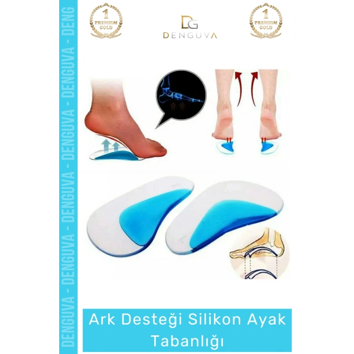 #AyakTabanlığı Boşluk Doldurucu Jel Ark Desteği Medikal Ergonomik Ortopedik Silikon Ayak Tabanlığı