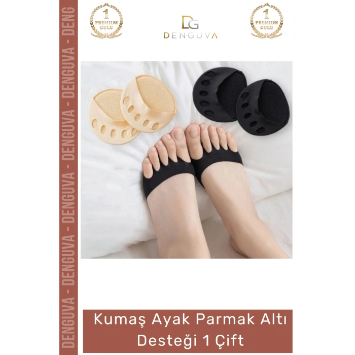 #ParmakDesteği Pamuklu Kumaş Ter Emici Kayma Önleyici Yumuşak Ortopedik Ped Ayak Parmak Altı Desteği
