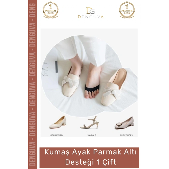 #ParmakDesteği Pamuklu Kumaş Ter Emici Kayma Önleyici Yumuşak Ortopedik Ped Ayak Parmak Altı Desteği